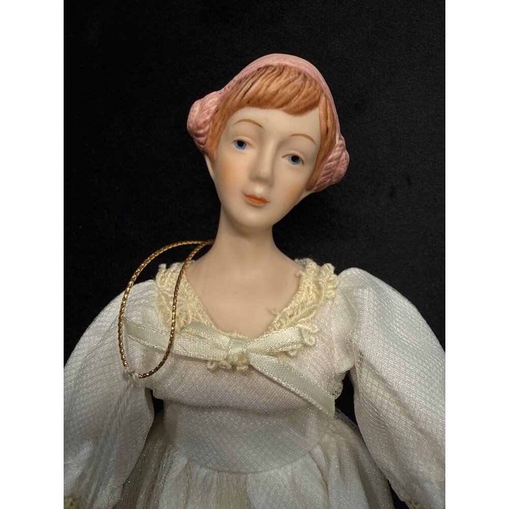 Vintage Amlings Porcelain Ballerina  Ornament Fugurine Made in Taiwan - Picture 3 of 10
